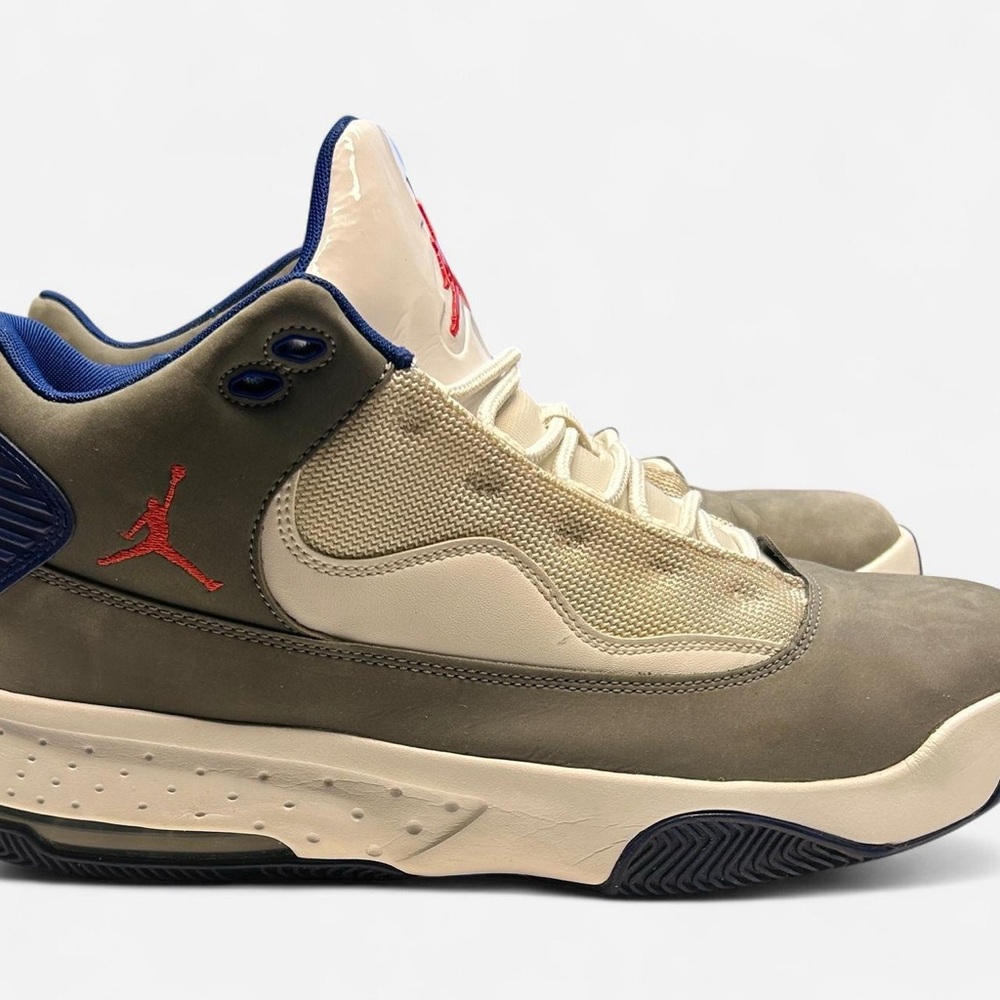 Jordan Max Aura 2  in Grey Royal Blue. Men’s Size 11.5